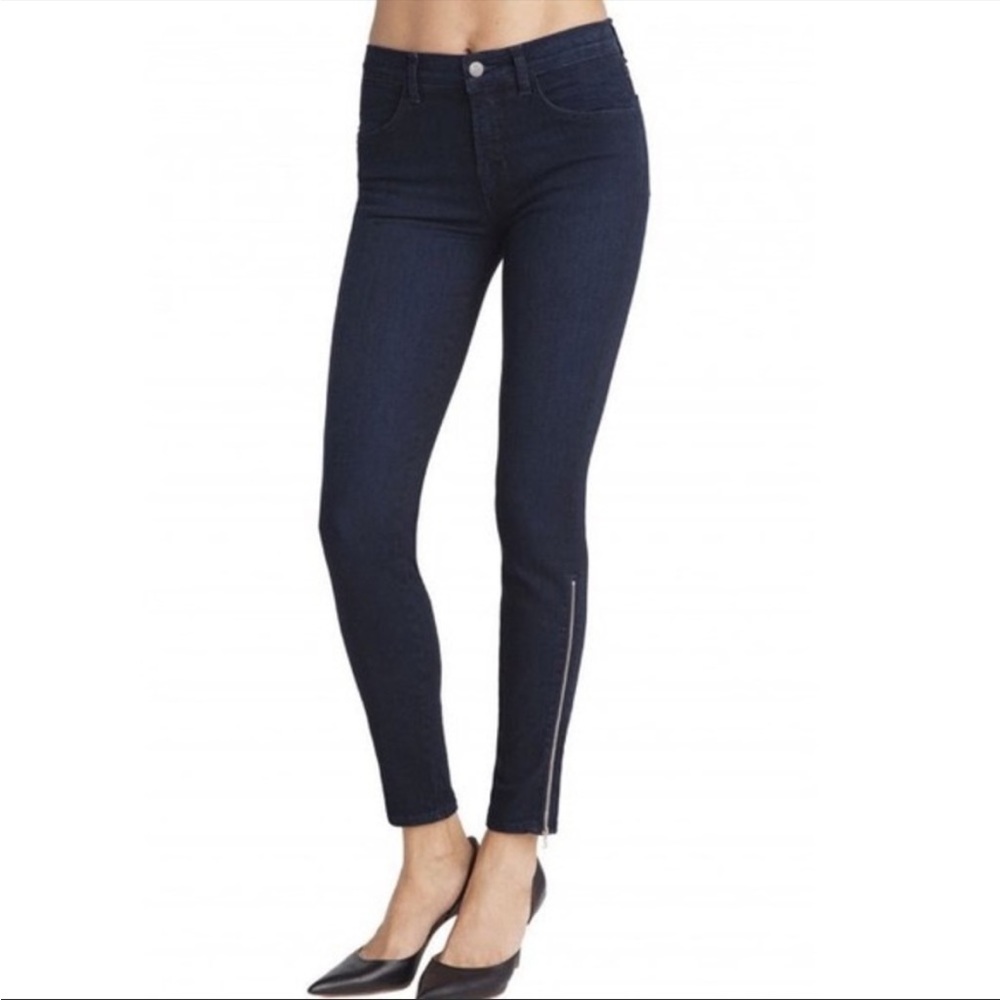 J Brand Klash Ankle Zip Skinny Jeans